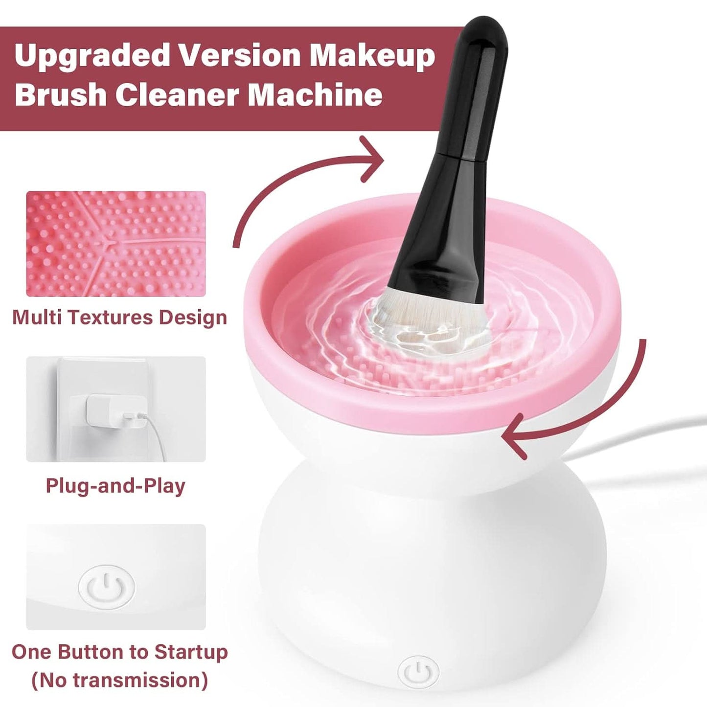 Electric Silicone Brush Cleaner