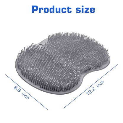 Non-Slip Silicone Scrubber For Back And Feet