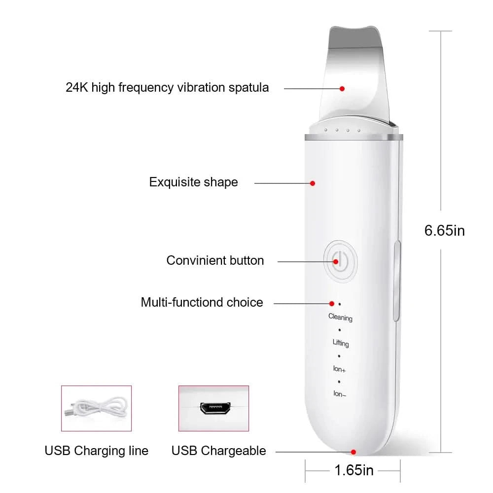 Ultrasonic Blackhead Scraper Pore Remover